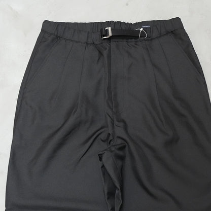 【nanamica】ナナミカ men's Polyester Twill Club Pants "Black"