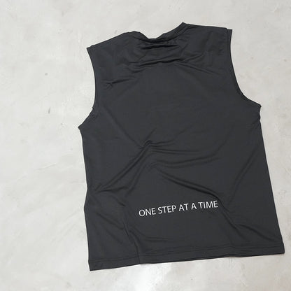 【and wander】アンドワンダー Altra × and wander tank top "Black" ※ネコポス可