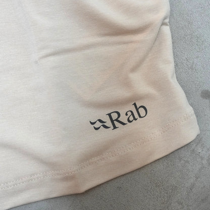 【Rab】ラブ women's Rivelin Crop Tee "2Color" ※ネコポス可