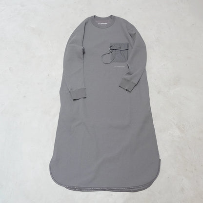 【and wander】アンドワンダー women's PE waffle dress "2Color"