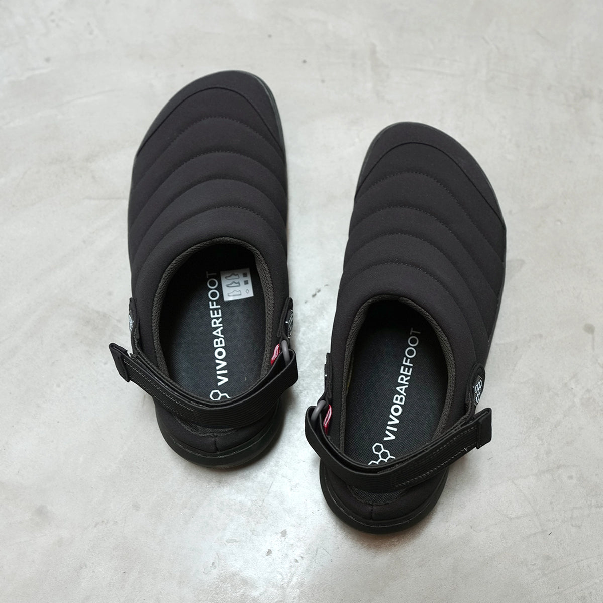 【VIVOBAREFOOT】ヴィヴォ ベアフット men's Gobi Wavey Mule Textile "Eclipse"