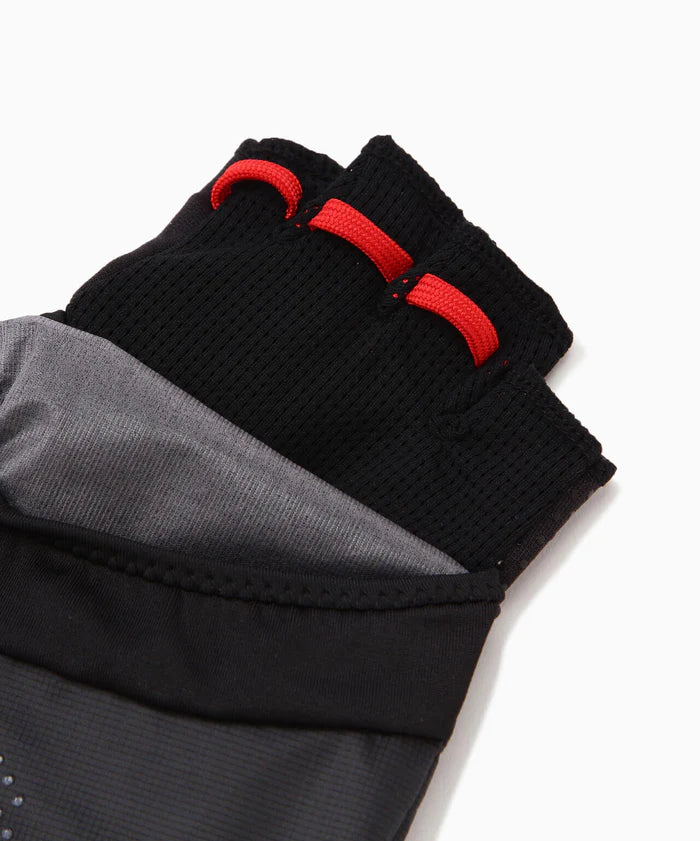 【and wander】アンドワンダー Altra × and wander half finger 2way glove "Black" ※ネコポス可