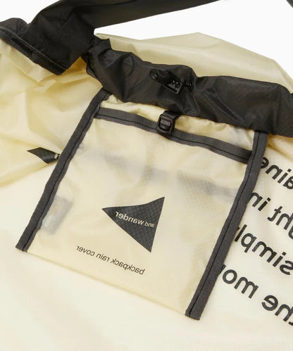 【and wander】アンドワンダー sil cover bag 3 "2Color" ※ネコポス可