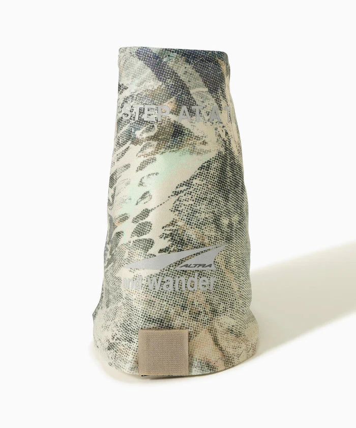 【and wander】アンドワンダー Altra × and wander graphic trail gaiter "2Color" ※ネコポス可