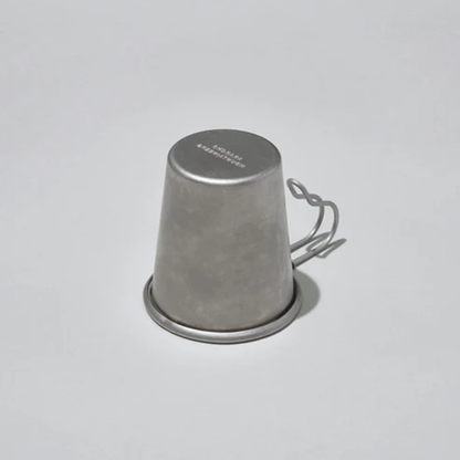 【Anarcho Cups】アナルコカップ Half Mug(Titanium) "Steel Gray"