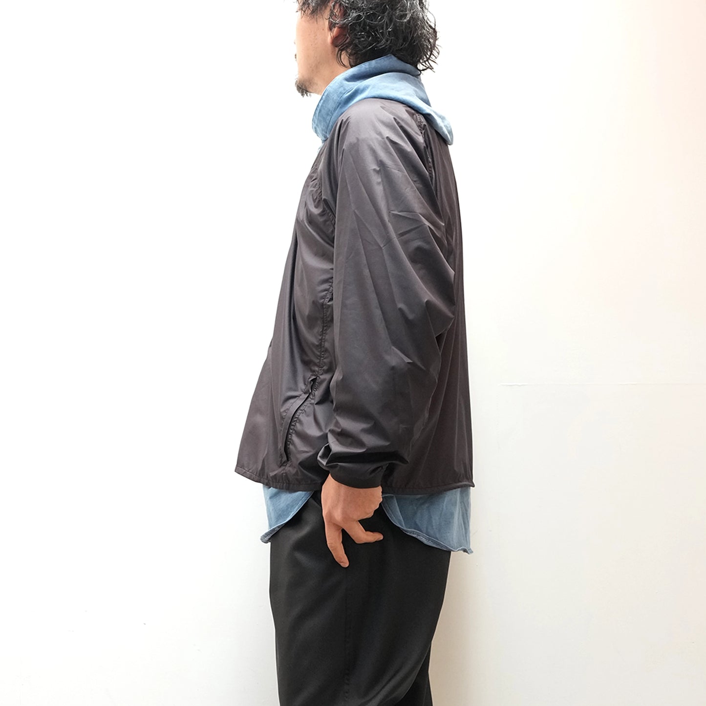 【THE NORTH FACE Purple Label】ノースフェイスパープルレーベル  men's PERTEX QUANTUM Mountain Wind Cardigan "2Color"