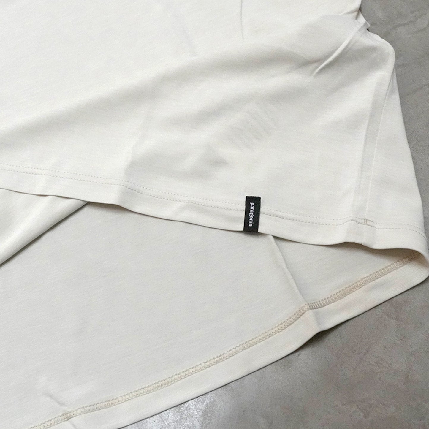 【patagonia】パタゴニア women's Capilene Cool Daily Shirt (Boardshort Logo) ※ネコポス可