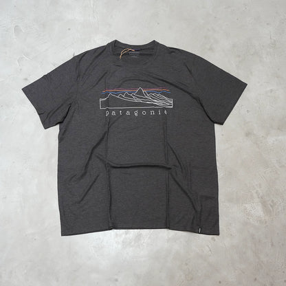 【patagonia】パタゴニア men's Capilene Cool Trail Shirt(Stratapeaks) ※ネコポス可