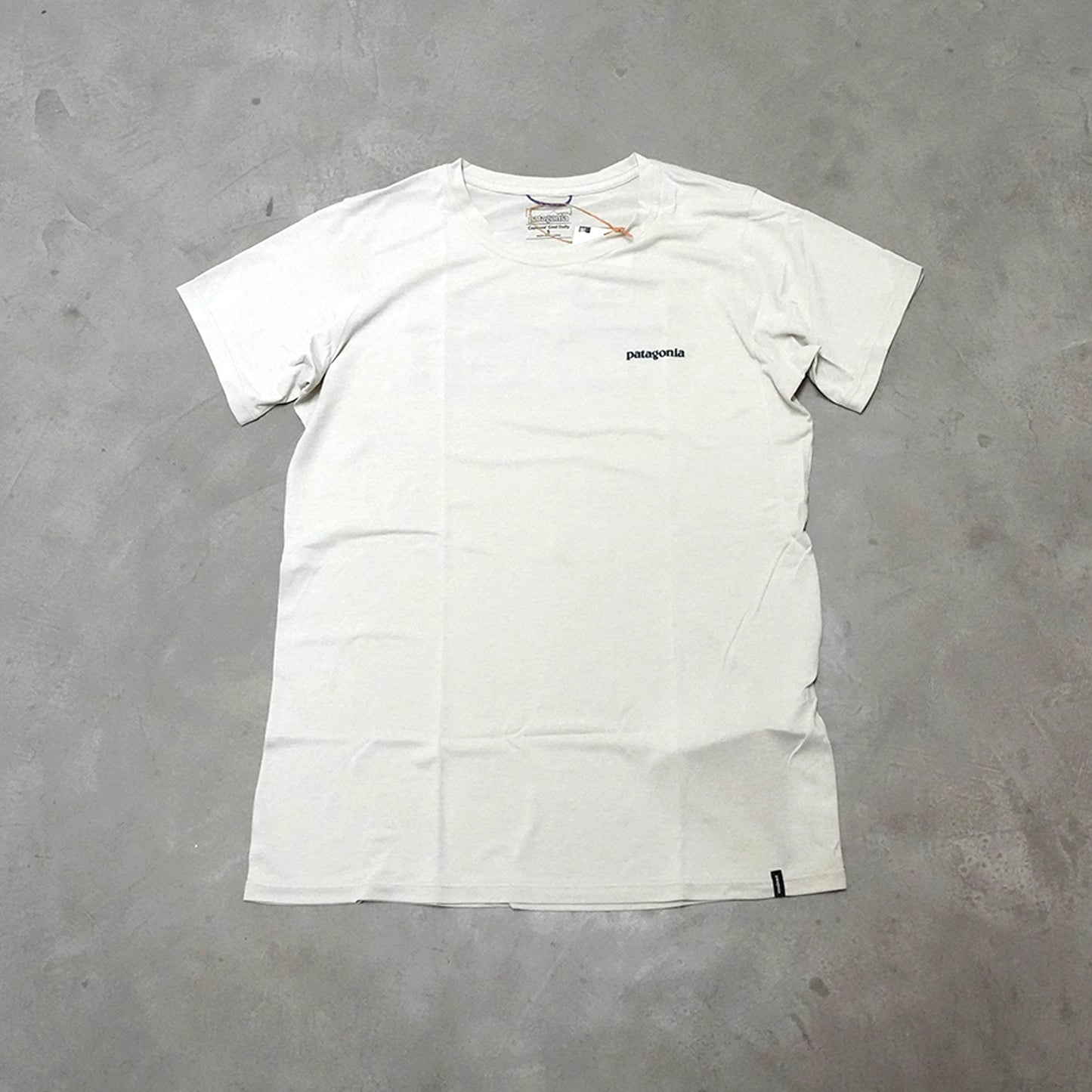 【patagonia】パタゴニア women's Capilene Cool Daily Shirt (Boardshort Logo) ※ネコポス可