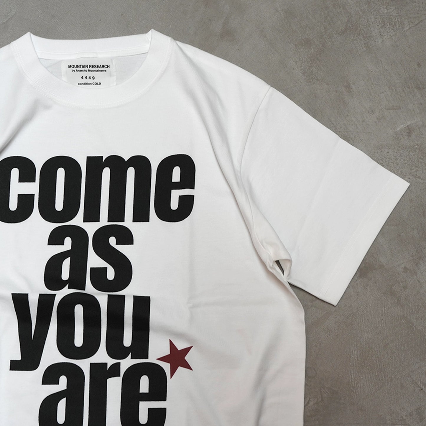 【Mountain Research】マウンテンリサーチ Come As You Are "2Color" ※ネコポス可