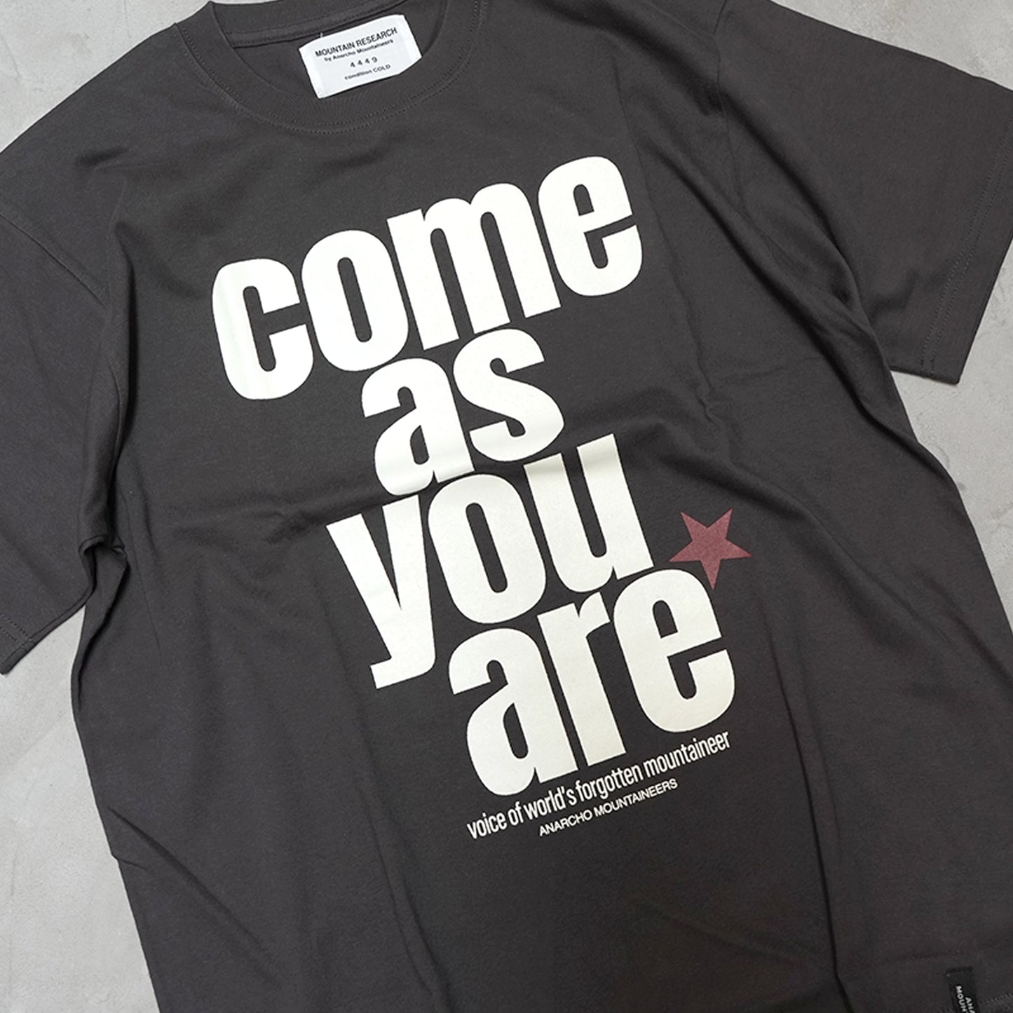 【Mountain Research】マウンテンリサーチ Come As You Are "2Color" ※ネコポス可