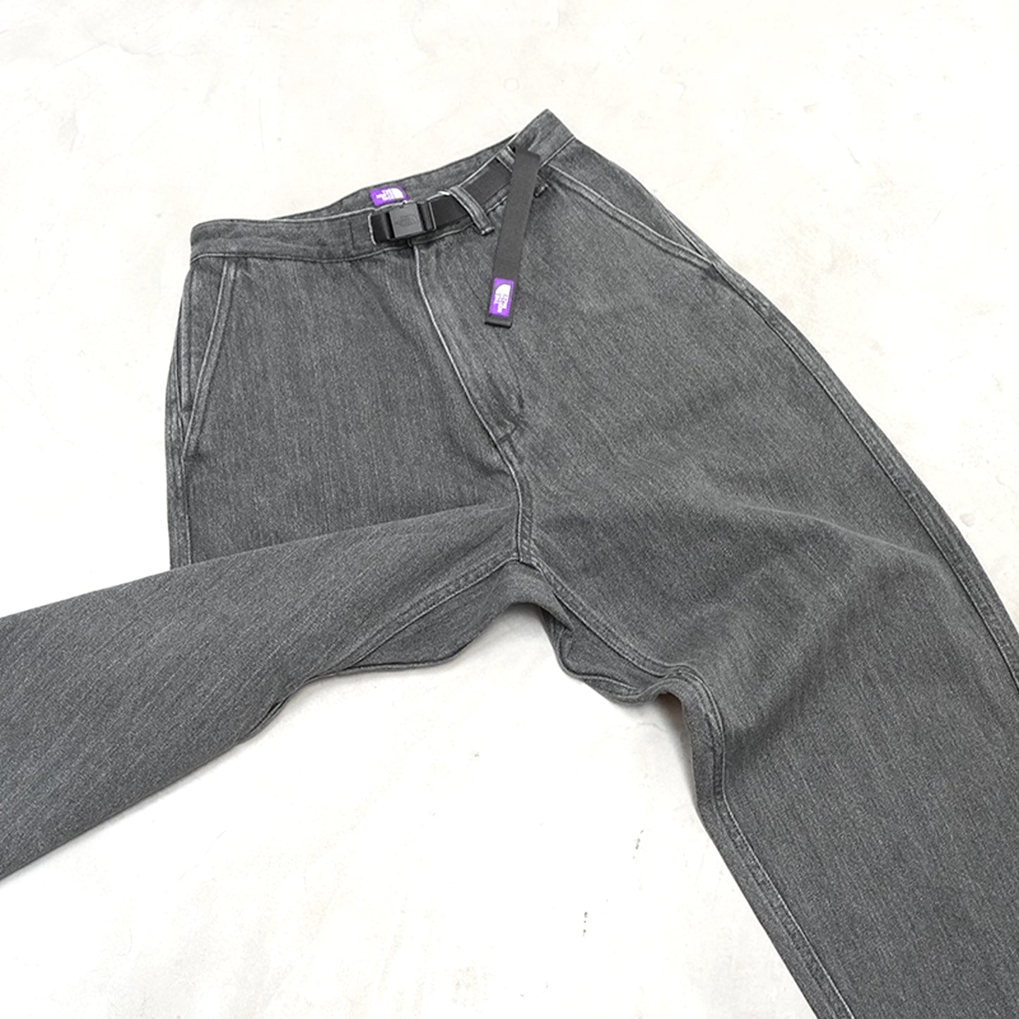 【THE NORTH FACE Purple Label】ノースフェイスパープルレーベル women's Denim Wide Tapered Field Pants "Gray"