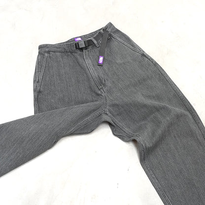 【THE NORTH FACE Purple Label】ノースフェイスパープルレーベル women's Denim Wide Tapered Field Pants "Gray"