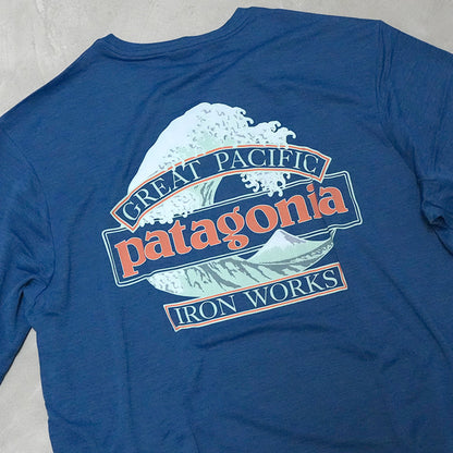 【patagonia】パタゴニア men's Capilene Cool Daily Shirt(Great Waves) "CMBX" ※ネコポス可