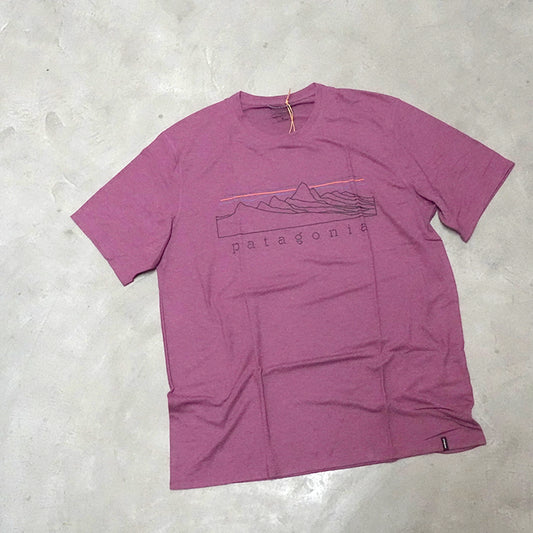 【patagonia】パタゴニア men's Capilene Cool Trail Shirt(Stratapeaks) "FDMG" ※ネコポス可