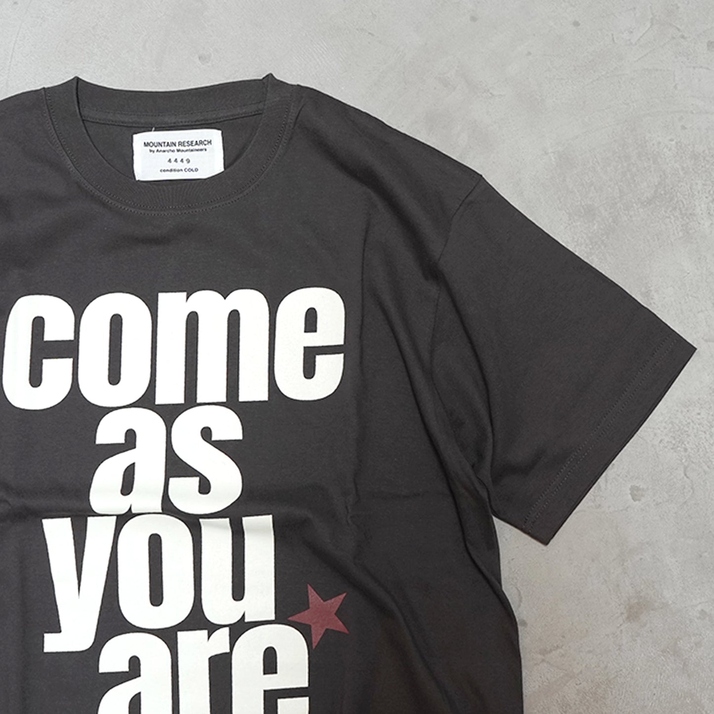 【Mountain Research】マウンテンリサーチ Come As You Are "2Color" ※ネコポス可