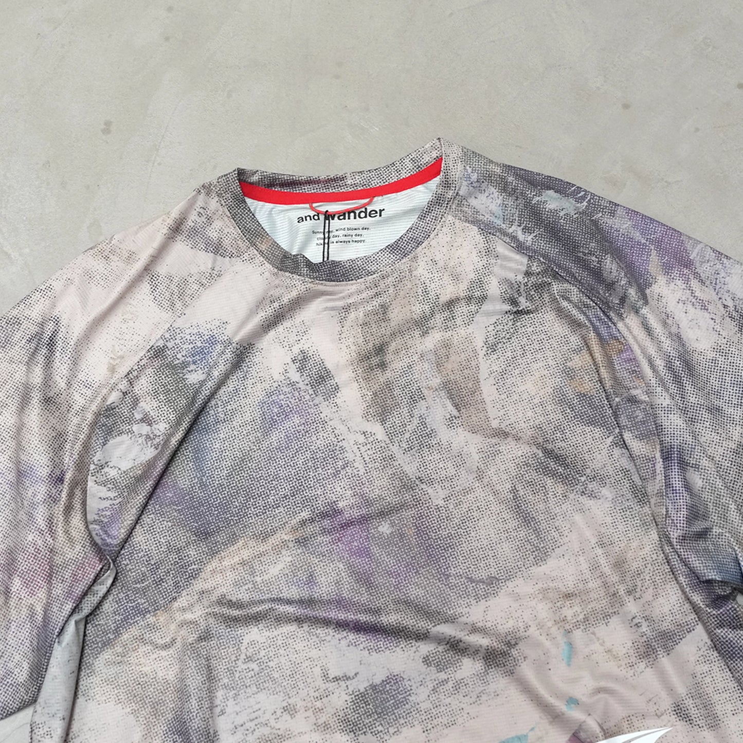 【and wander】アンドワンダー Altra × and wander graphic SS T "2Color" ※ネコポス可