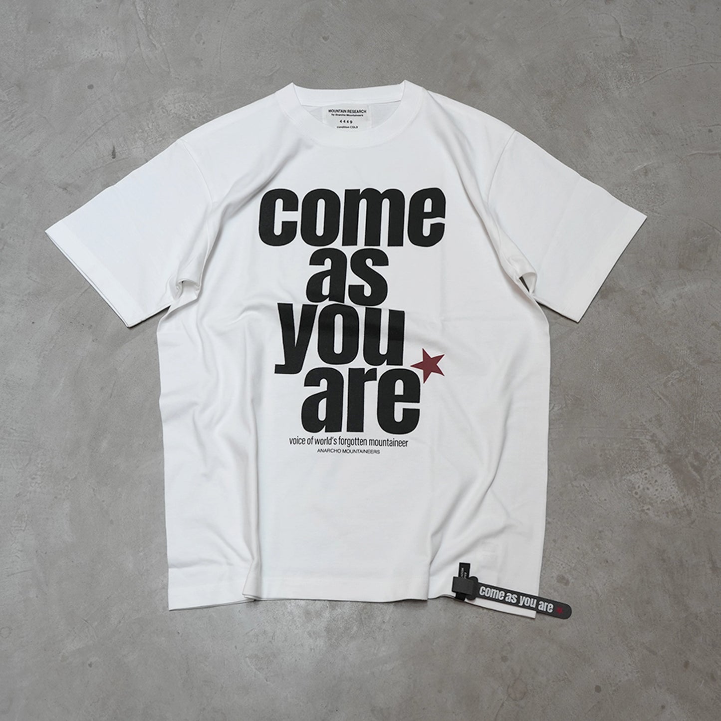 【Mountain Research】マウンテンリサーチ Come As You Are "2Color" ※ネコポス可