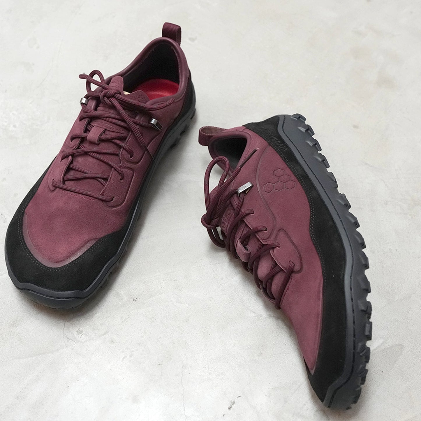 【VIVOBAREFOOT】ヴィヴォ ベアフット women's Tracker Leather AT Low Ⅱ Suede "Fig"