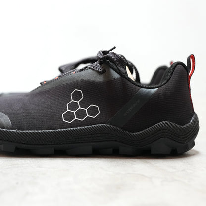 【VIVOBAREFOOT】ヴィヴォ ベアフット women's Primus Trail Flow Waterproof "Eclipse×Molten Lava"