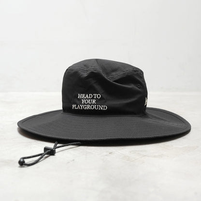 【NEW ERA OUTDOOR】ニューエラアウトドア Adventure Wide Brim Tech Air HTYP "Black" ※ネコポス可