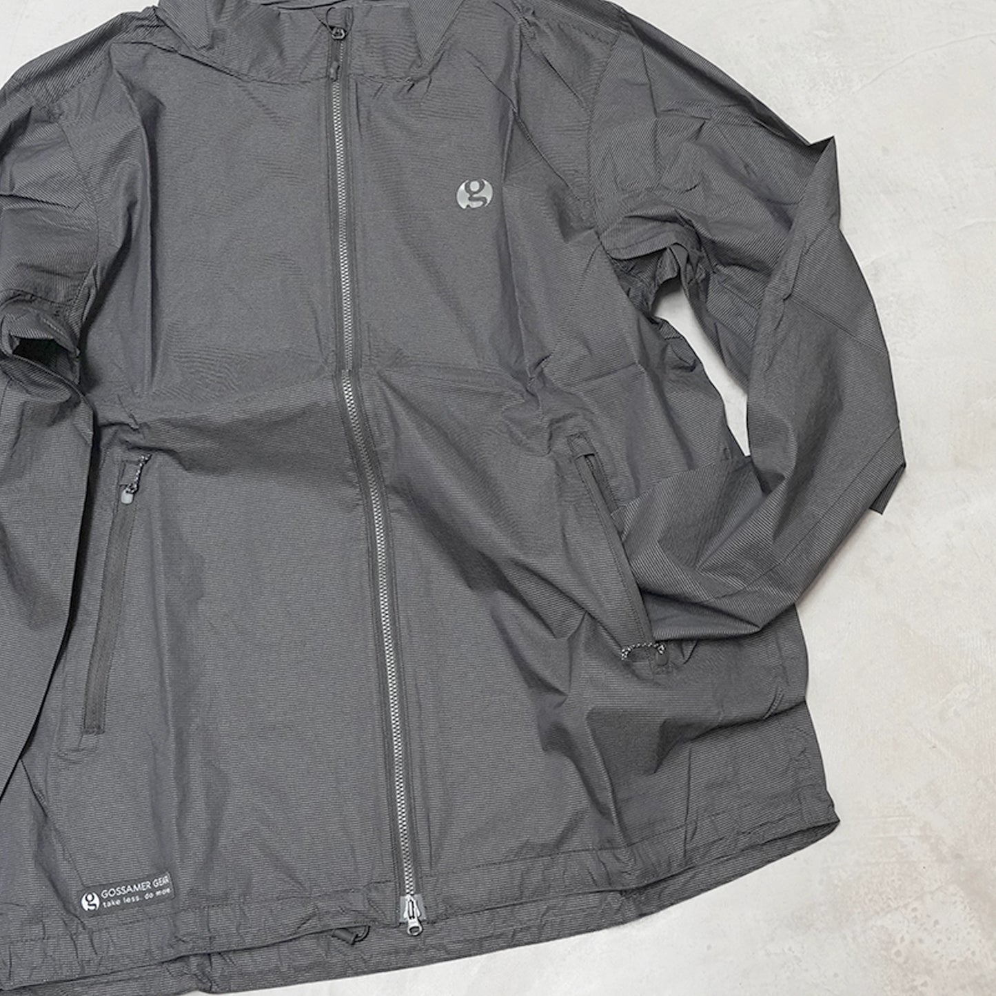 【Gossamer Gear】ゴッサマーギア unisex GG Hoodless Jacket with Dyneema "Black"
