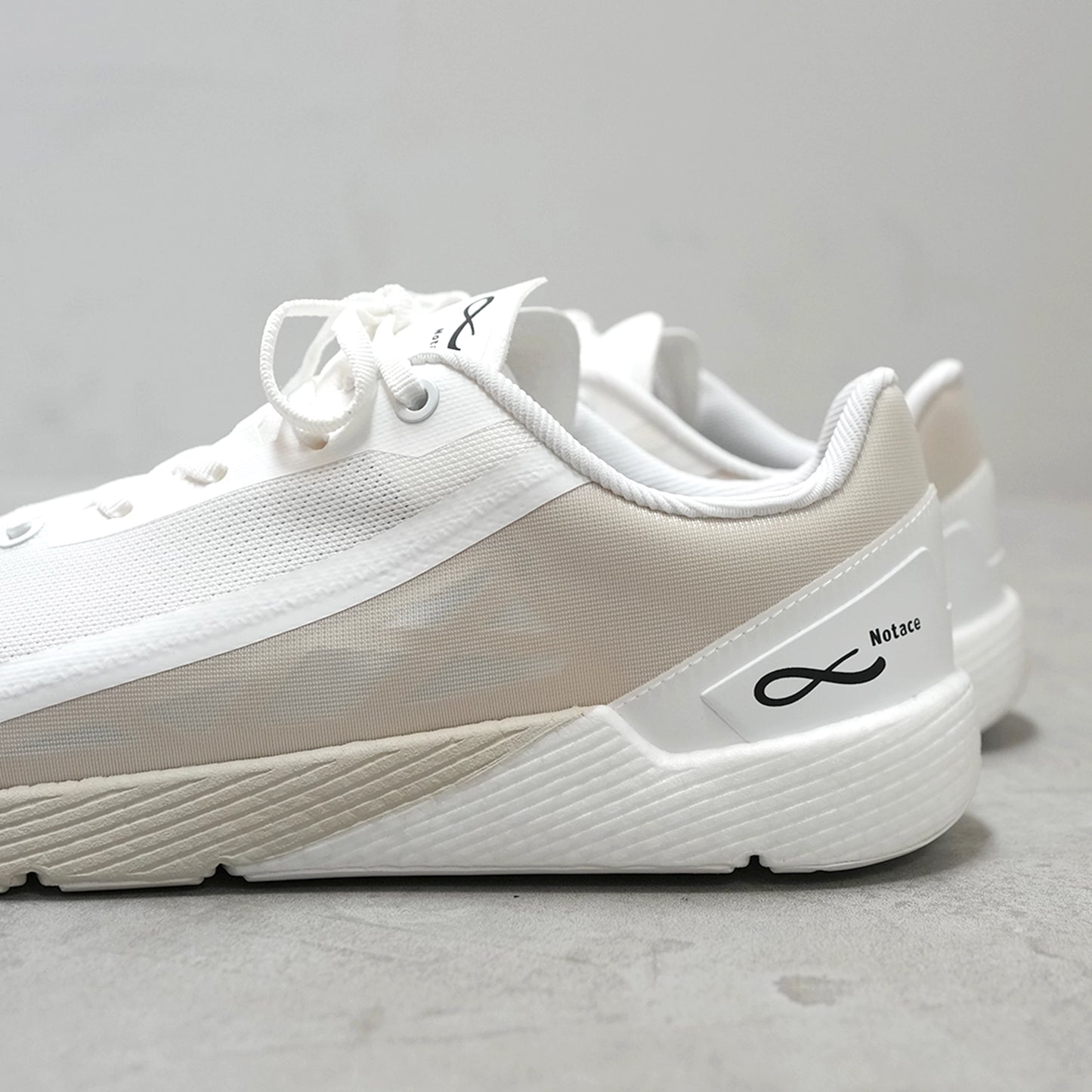 【Notace】ノータス men's michi 1 "White×Ivory"