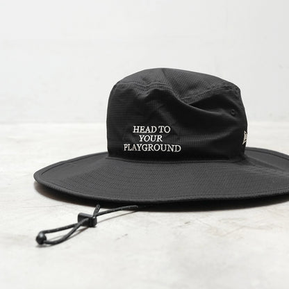 【NEW ERA OUTDOOR】ニューエラアウトドア Adventure Wide Brim Tech Air HTYP "Black" ※ネコポス可