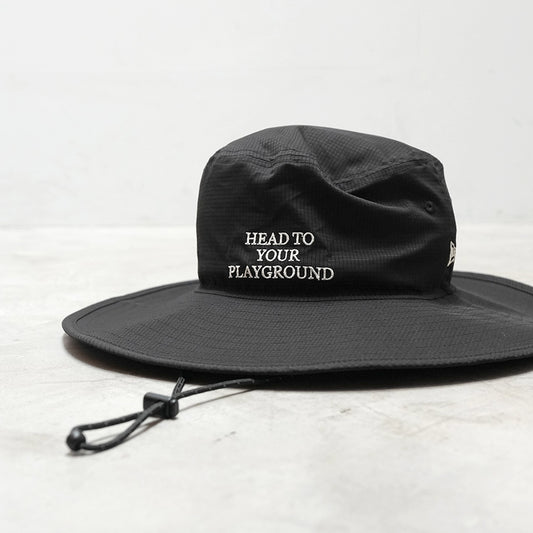 【NEW ERA OUTDOOR】ニューエラアウトドア Adventure Wide Brim Tech Air HTYP "Black" ※ネコポス可