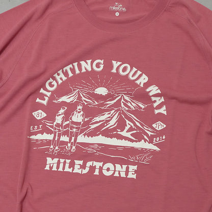 【milestone】マイルストーン unisex milestone Original T-Shirt Canvas "National Park" "2Color" ※ネコポス可