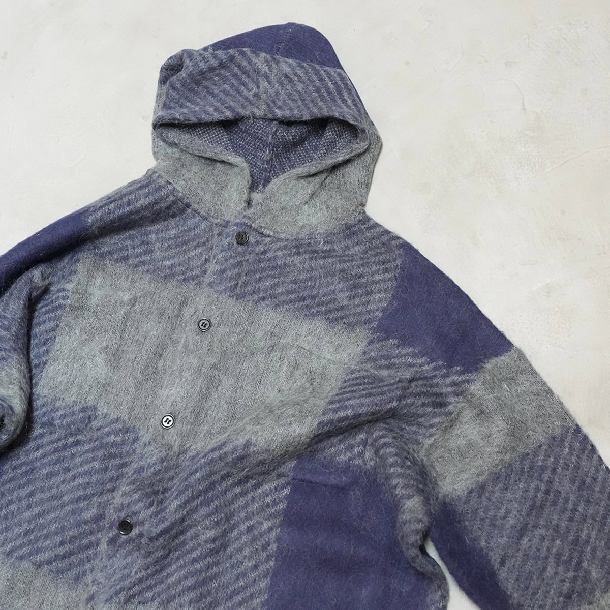 【nanamica】 ナナミカ women's OOAL Mohair Hooded Jacket "2Color"