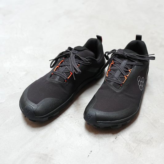 【VIVOBAREFOOT】ヴィヴォ ベアフット men's Primus Trail Flow Waterproof "Eclipse×Molten Lava"