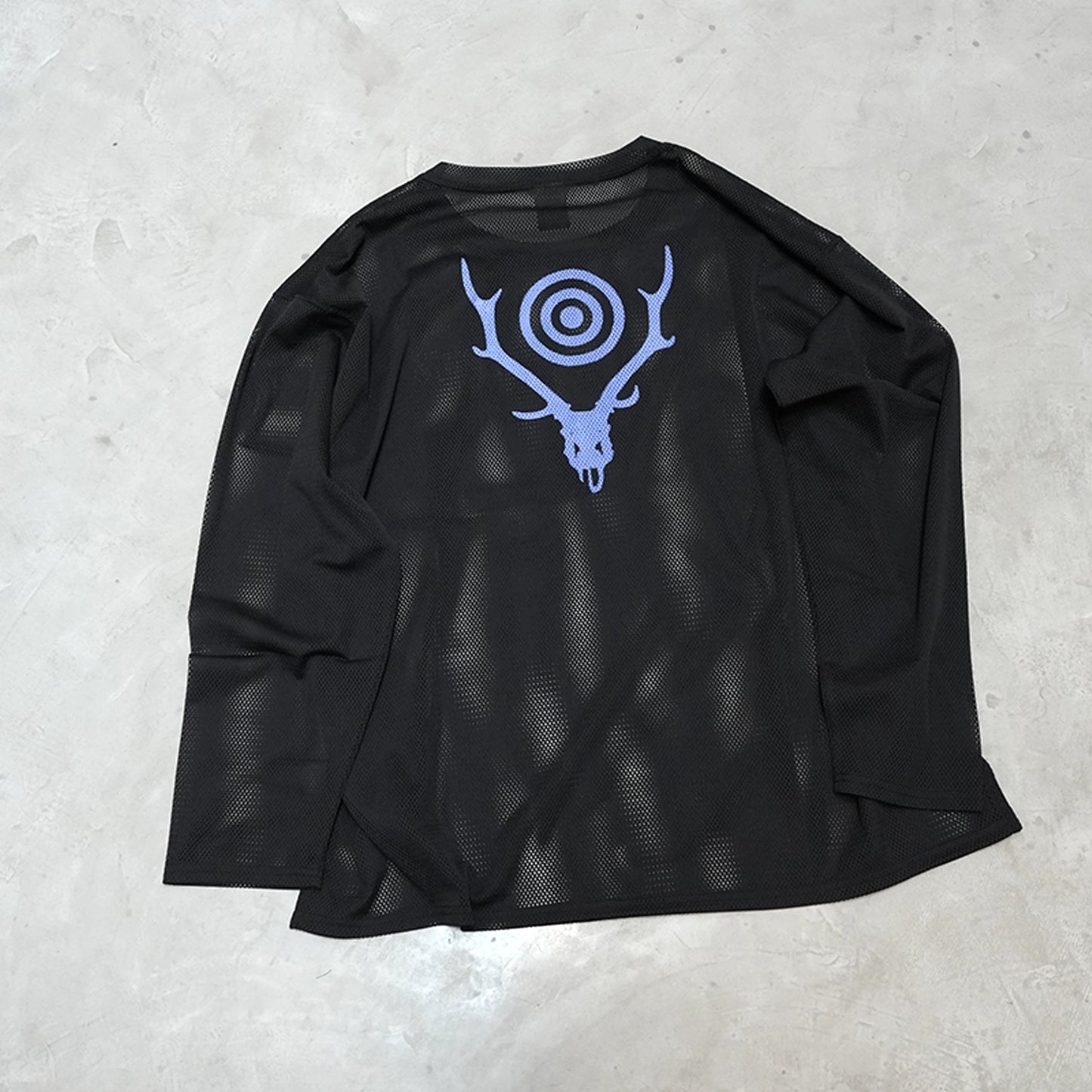 【South2 West8】サウスツーウエストエイト men's  L/S Crew Neck Shirt - Knit Mesh/S2W8 "3Color" ※ネコポス可
