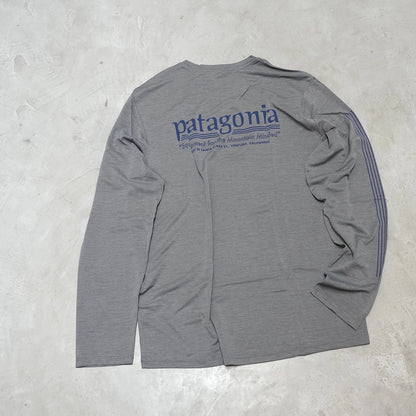 【patagonia】パタゴニア men's Long-Sleeved Capilene Cool Daily Shirt (Hut Tripper) ※ネコポス可