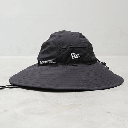 【NEW ERA OUTDOOR】ニューエラアウトドア Adventure Wide Brim 15D 3L Nylon  "Black" ※ネコポス可