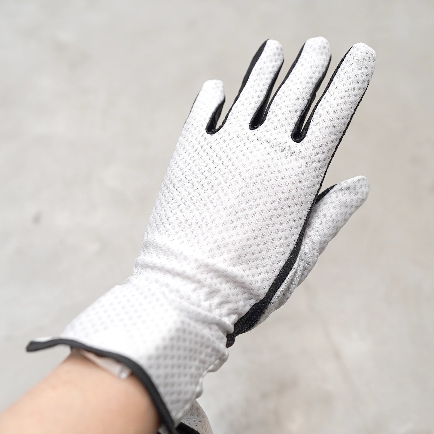 【AXESQUIN】アクシーズクイン women's Ventilation Glove Long "2Color" ※ネコポス可