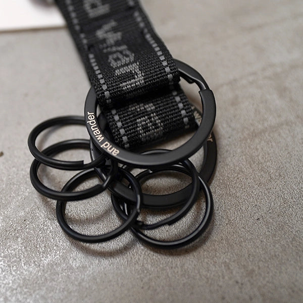 【and wander】アンドワンダー key hook "3Color"  ※ネコポス可