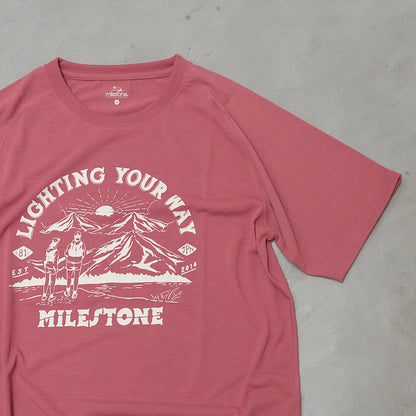 【milestone】マイルストーン unisex milestone Original T-Shirt Canvas "National Park" "2Color" ※ネコポス可