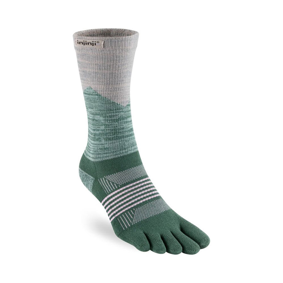 【injinji】インジンジ women's Trail Midweight Crew "4Color" ※ネコポス可