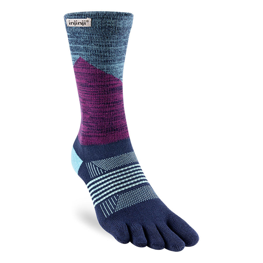 【injinji】インジンジ women's Trail Midweight Crew "4Color" ※ネコポス可