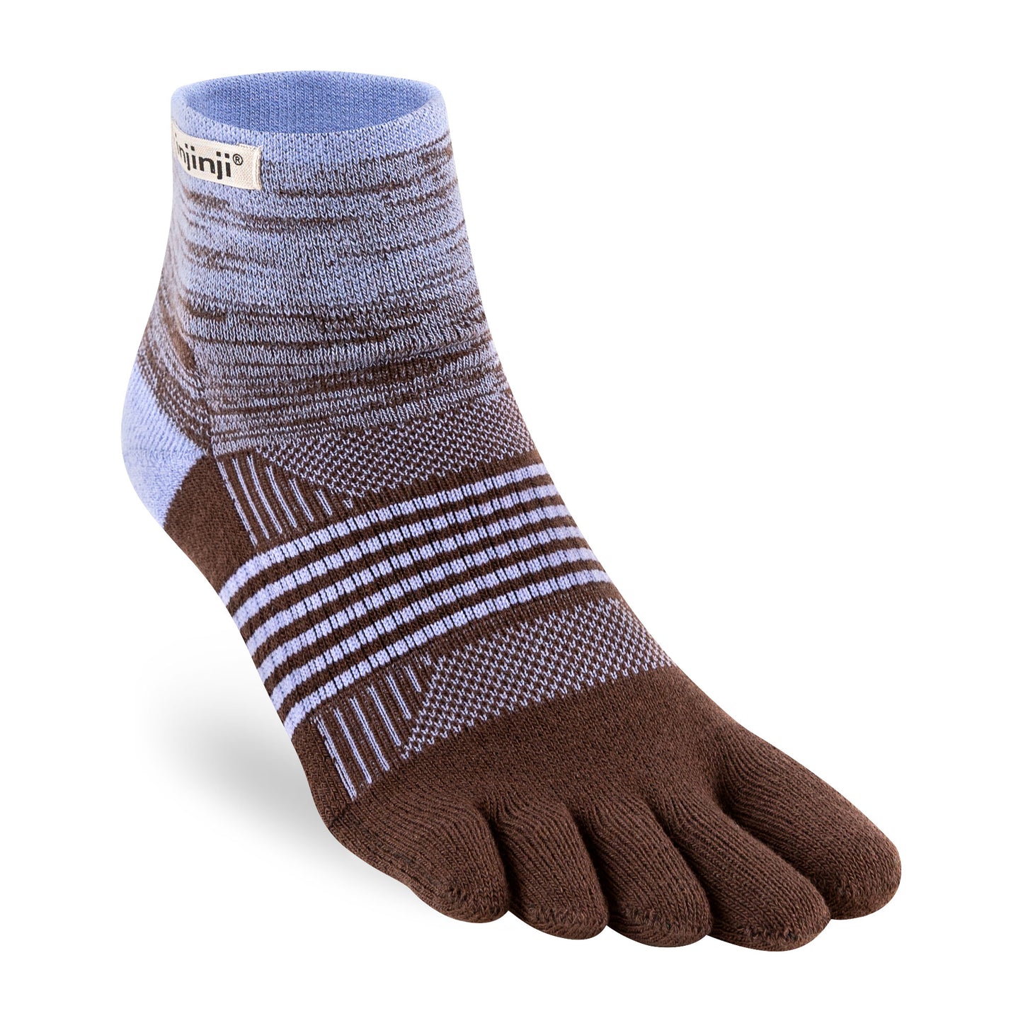 【injinji】インジンジ women's Trail Midweight Mini-Crew "8Color" ※ネコポス可