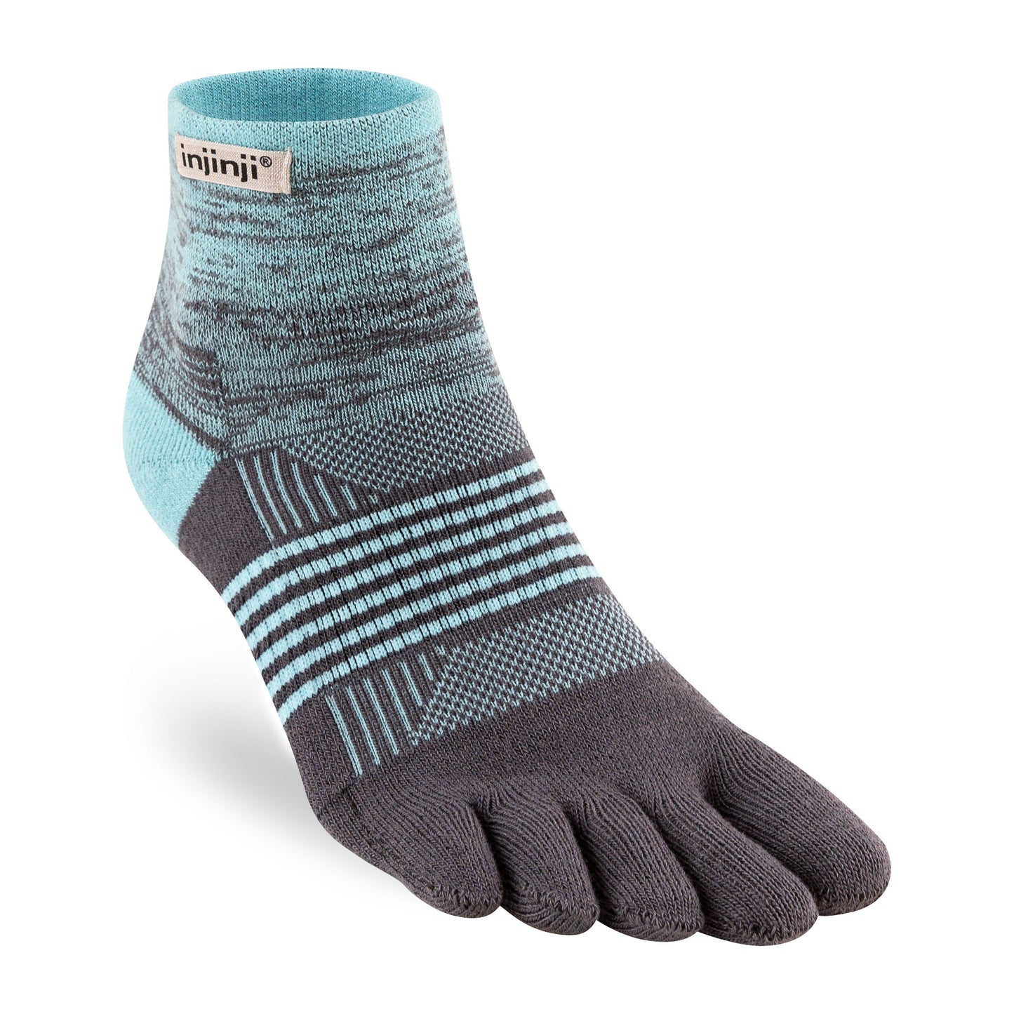 【injinji】インジンジ women's Trail Midweight Mini-Crew "8Color" ※ネコポス可
