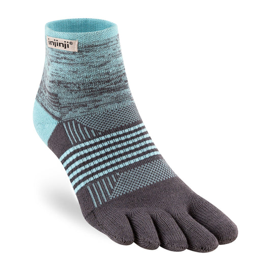【injinji】インジンジ women's Trail Midweight Mini-Crew "8Color" ※ネコポス可