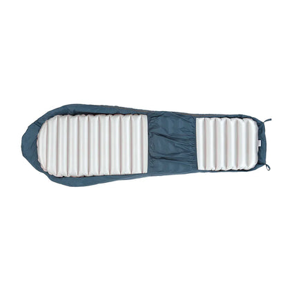 【KIVA OUTDOORS】 キバ アウトドアドアーズ  Prism 60 Sleeping Bag "Raft Blue"